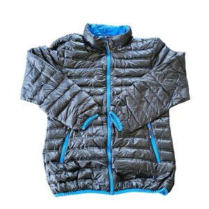 Cat & Jack Boys Black light Puffer Jacket Coat L 12/14